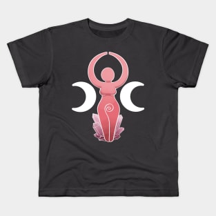 Triple Goddess Kids T-Shirt